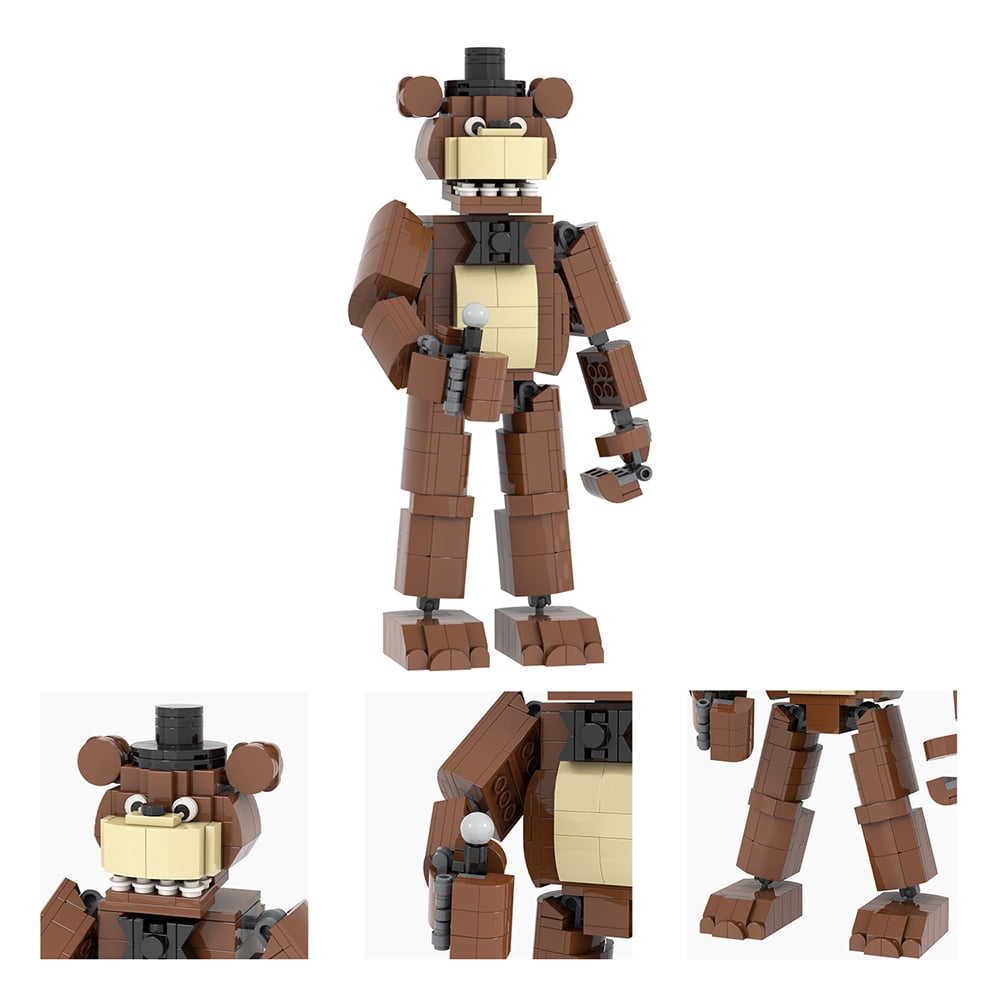 MOOXI Five Nights Fredy Action Figures Building Blocks Toys,FNAF Classic Horror Game Building Set,Halloween Birthday Gifts for Boys and Girls(470pcs)