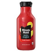 2 Pack Minute Maid Zero Sugar Fruit Punch Drink