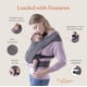 thumbnail image 4 of Portabebés Wrap Ergobaby Embrace Cozy para recién nacidos de punto, 4 of 7
