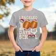 thumbnail image 2 of PMVFHDE T-Shirts Graphiques de Rentrée Scolaire pour Garçons Confortables Décontractés Col Rond Manches Courtes Coupe Ample Hauts pour Jeunes Enfants Gris, 6-7 Ans, 2 of 4