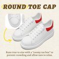 thumbnail image 2 of Adult Platform Casual Sneakers Lace Up Fashion Daily Walking Shoes for All Seasons, 2 of 6