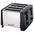 thumbnail image 4 of Brentwood – Grille-pain 4 tranches , noir, 4 of 5