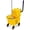 26 Quart, variant on Mop Bucket with Wringer On Wheels,Capacity Portable Wringer Trolley on Wheels, Side Press Floor Cleaning Wavebrake w/Handle,Mop Bucket for Home, Commercial, Restaurants
