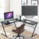 thumbnail image 4 of Escritorio en L Costway mesa Angular Reversible para Ordenador Negro 150 x 150 x 76 cm, 4 of 10