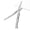Silver, variant on Folding Scissors - Stainless Steel Compact Cutter With Ruler Markings, Two In 1 Design | Portable Tool for Camping Hiking Survival And Everyday Carry Tasks