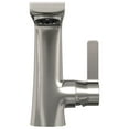 thumbnail image 4 of DAX Brass Single Handle Bathroom Faucet Spout, 16", Brushed Nickel, 4 of 4
