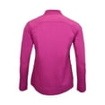 thumbnail image 4 of ACTIVE UNIFORMS Women's Ultra Soft Stretch Zip Up Scrub Jacket (Hot Pink, Medium), 4 of 7