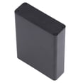 thumbnail image 3 of Caja eléctrica de aluminio, caja de conexiones impermeable, integrada para bricolaje, color negro, 3 of 8