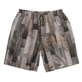 thumbnail image 5 of Goofa Wooden Texture Printed Mens Swim Trunks Summer Quick Dry Short Beach Swimwear Bathing Suits-Medium, 5 of 9