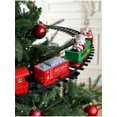 thumbnail image 2 of Christmas Train Set , Décoration de Noël Train Électrique Autour de l'Arbre Train Télécommandé avec Sons et Lumière, Train et Rails, pour Enfants, pour 3 Ans et Plus, 2 of 7