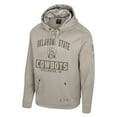 thumbnail image 3 of Men's Colosseum Oatmeal Oklahoma State Cowboys Big & Tall Operation Hat Trick Battalion Hoodie Sweatshirt, 3 of 4