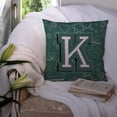 thumbnail image 3 of Monogram Letter Back to School Fabric Decorative Pillow, 3 of 4