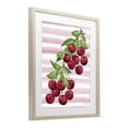 thumbnail image 2 of Stupell Industries French Country Juicy Cherry Vine on Stripes Birch Framed Print Under Glass, 13 x 16, by Paul Brent, 2 of 8