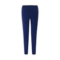 thumbnail image 6 of YDKZYMD Warm Sweatpants Women Fleece Royal Blue Fleece Cinch Bottom Jogger Pants Cargo Casual with Pockets Petite Sweatpant High Waist Drawstring Loose Fit Baggy Pants, 6 of 6