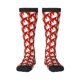 thumbnail image 1 of Fotbe Fire Symbols Calcetas Divertidas Estampadas para Hombre y Mujer, Calcetas de Algodón hasta la Rodilla para Caminar, Correr, Enfermería y Embarazo, 1 of 6