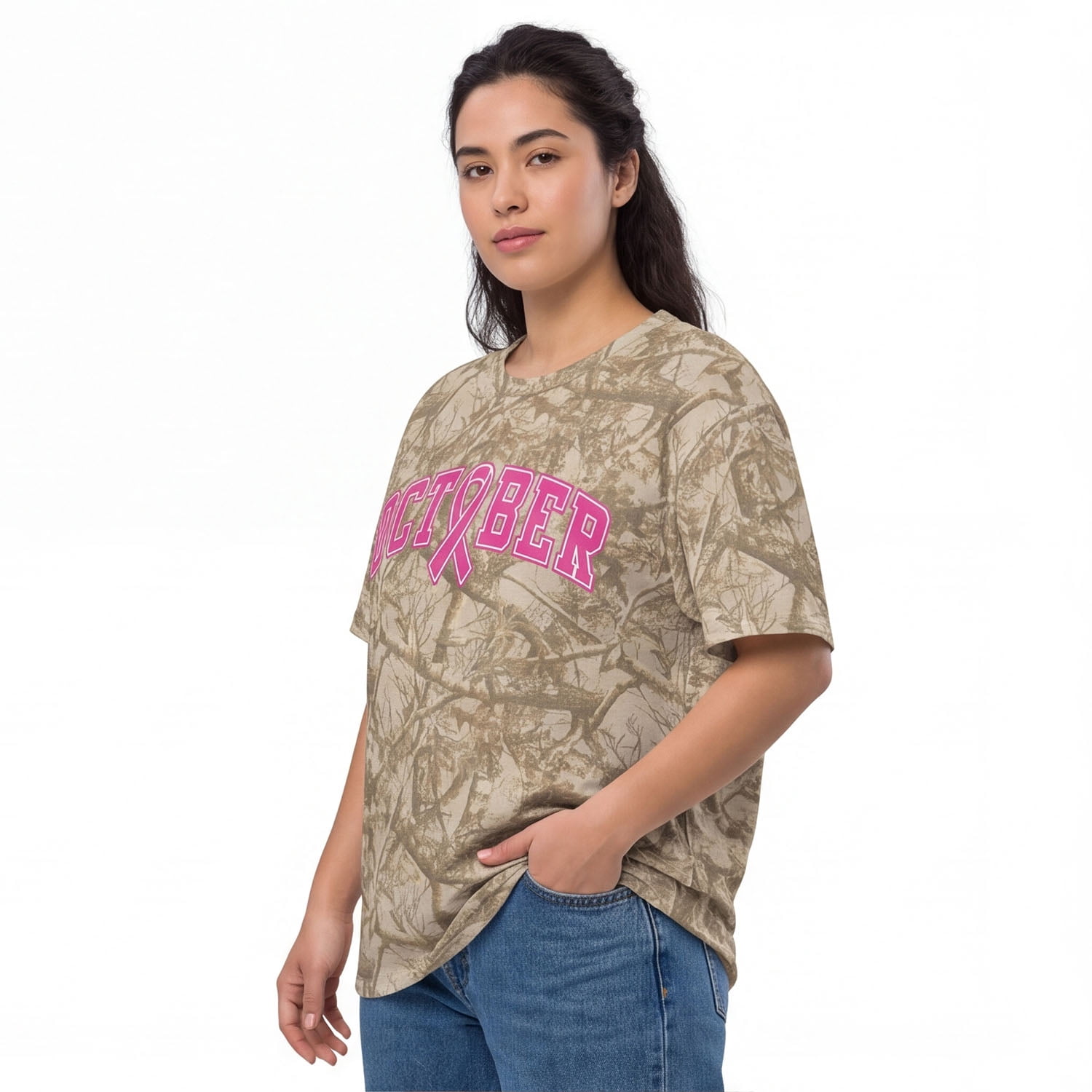 SUSAN G KOMEN MEN'S HUNT FOR PINK MENS SGK SHORT SLEEVE TEE, BREAST CANCER AWARENESS SHIRT, SIZES XS-3XL