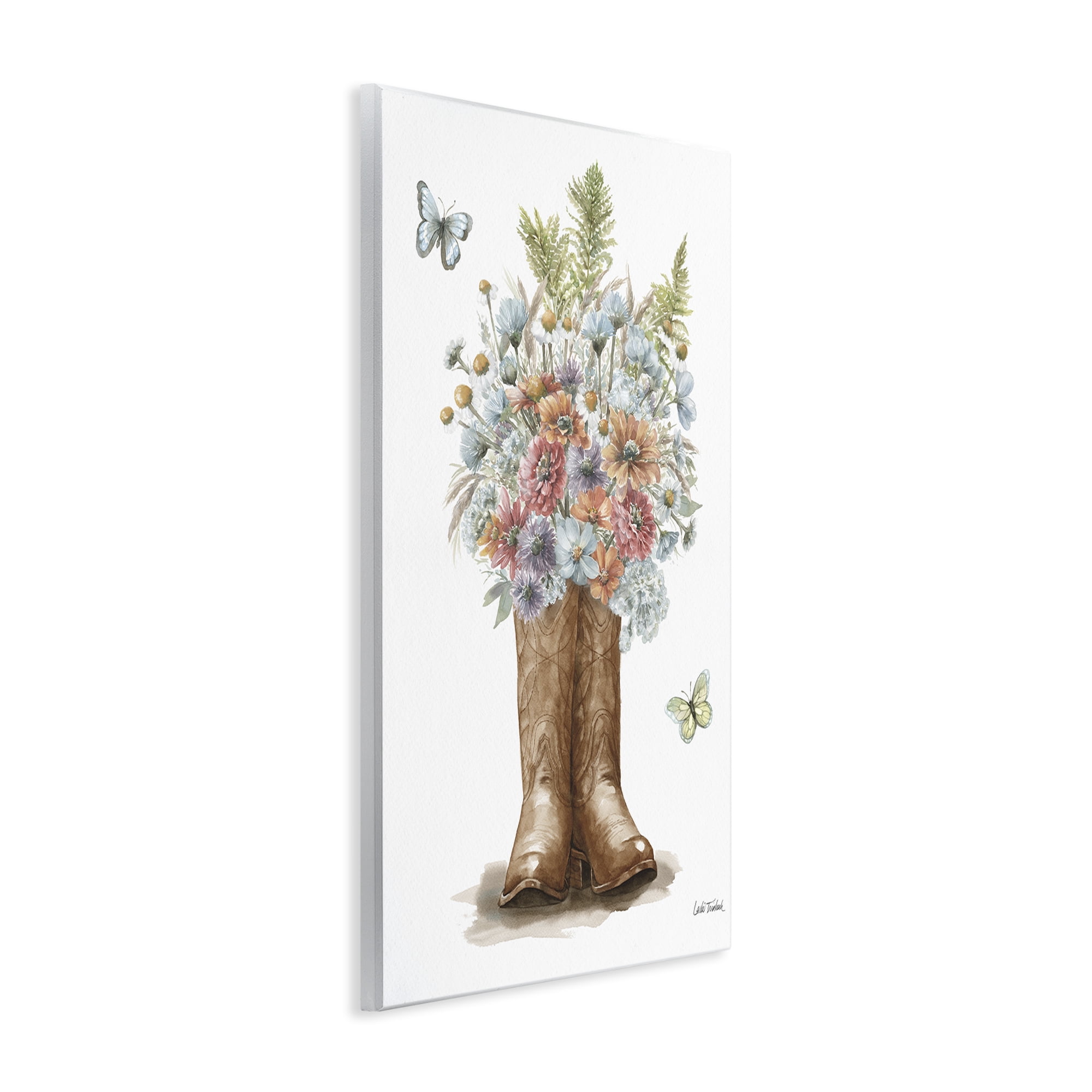 Stupell Industries Wildflower Western Bouquet Botanical & Floral Painting Unframed Art Print Wall Art, 10 x 15