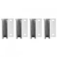 thumbnail image 1 of Door Swing Stopper, Acid Alkaline Resistant 4Pcs/Set Design Roller Guide, Automatic Door For Frameless Glass Doors Mounting On The Floor Shower, Glass Partition, 1 of 8