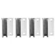 thumbnail image 5 of Guía de rodillos, tope abatible de puerta con guía de piso de rodillo de piso de puerta de 4 piezas construido para profesionales, 5 of 8