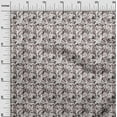 thumbnail image 3 of oneOone Polyester Spandex Brown Fabric Abstract Floral Craft Projects Decor Fabric Printed By The Yard 56 Inch Wide, 3 of 4