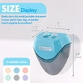 thumbnail image 2 of BAZIC Pencil Sharpener Dual Blades w/ Triangle Receptacle, 24-Pack, 2 of 7