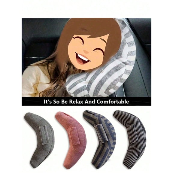 1pc Car Headrest Belt Pillow Neck Pillow For Sleeping Car Accessories