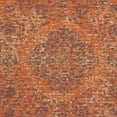thumbnail image 6 of SAFAVIEH Classic Vintage Ivonette Overdyed Border Cotton Area Rug, Red, 6' x 6' Square, 6 of 7