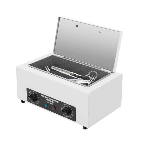 LUGBING Dental Medical Dry Heat Sterilizer Autoclave Vet Tattoo Sterilizer Machine 1.5L Countertop Disinfecting Cabinet
