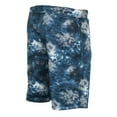 thumbnail image 3 of 9 Crowns Men's Fleece Camo Printed Shorts (Blue, X-Large), 3 of 3