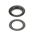 thumbnail image 4 of Uxcell 50 Sets 26mm Hole Copper Grommets Eyelets Black for Fabric Leather Canvas Curtain, 4 of 6