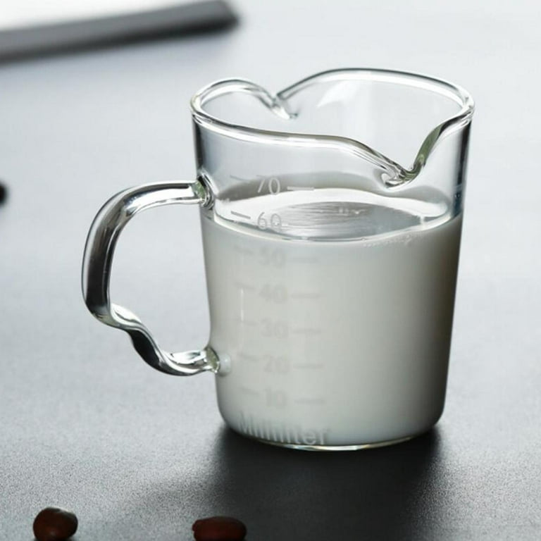 Graduated Shaker Cup Glass Measuring Jug Mug Grams Resin Milk Tea Tool Anti  Scald Hand Cranked Cocktail Bottle Blender - AliExpress