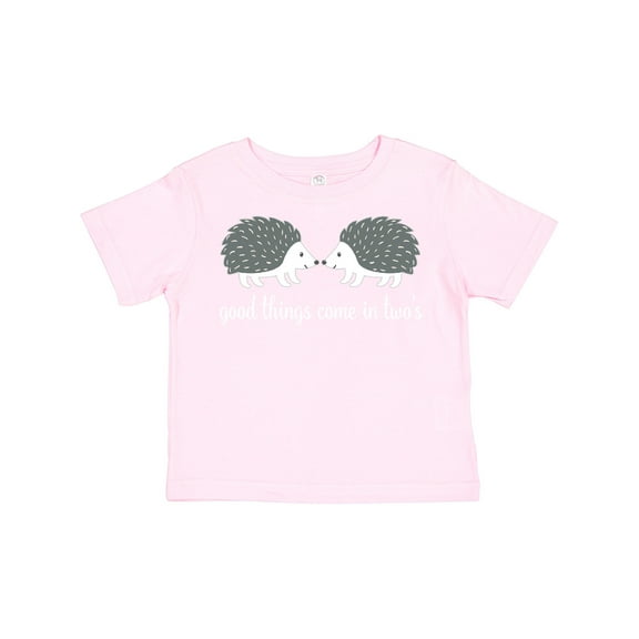Inktastic Twin Hedgehogs Baby Gift Boys or Girls Toddler T-Shirt