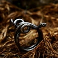 thumbnail image 4 of ZMY Home Stainless Steel Snake Ring Fashionable and Edgy Serpent Design Jewelry (9), 4 of 6
