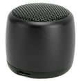 thumbnail image 2 of Mini altavoz Bluetooth con subwoofer potente, recargable por USB, altavoz inalámbrico portátil de metal para teléfono, tableta y PC, color negro, 2 of 14