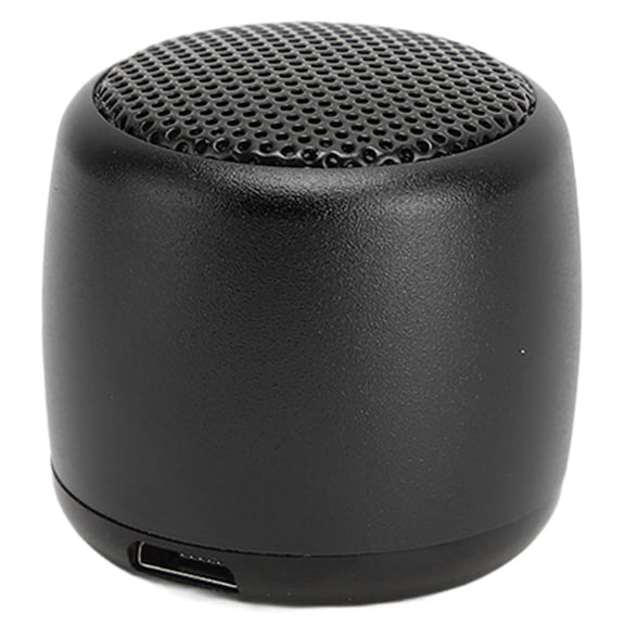 NFTIGB Mini Bluetooth Speaker Heavy Subwoofer USB Rechargeable Metal Portable Wireless Speaker for Phone Tablet PC Black[cite: 1]