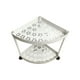 thumbnail image 2 of Estante Esquinero Independiente para Baño | Estante para Artículos de Aseo | Plástico Blanco | 32,5 X 28,5 Cm | Resistente y Fácil de Montar | Organizador para Dormitorio o Sala de Estar, 2 of 6