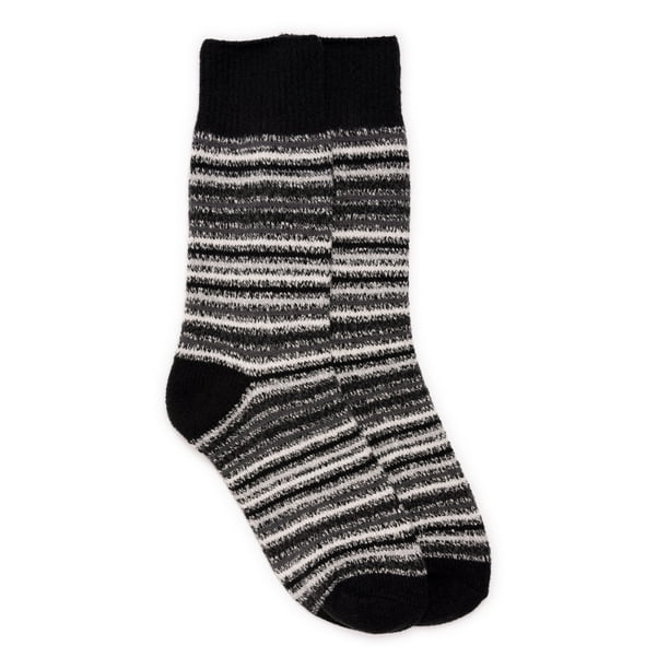 Muk Luks Women's Microfiber Crew Boot Sock