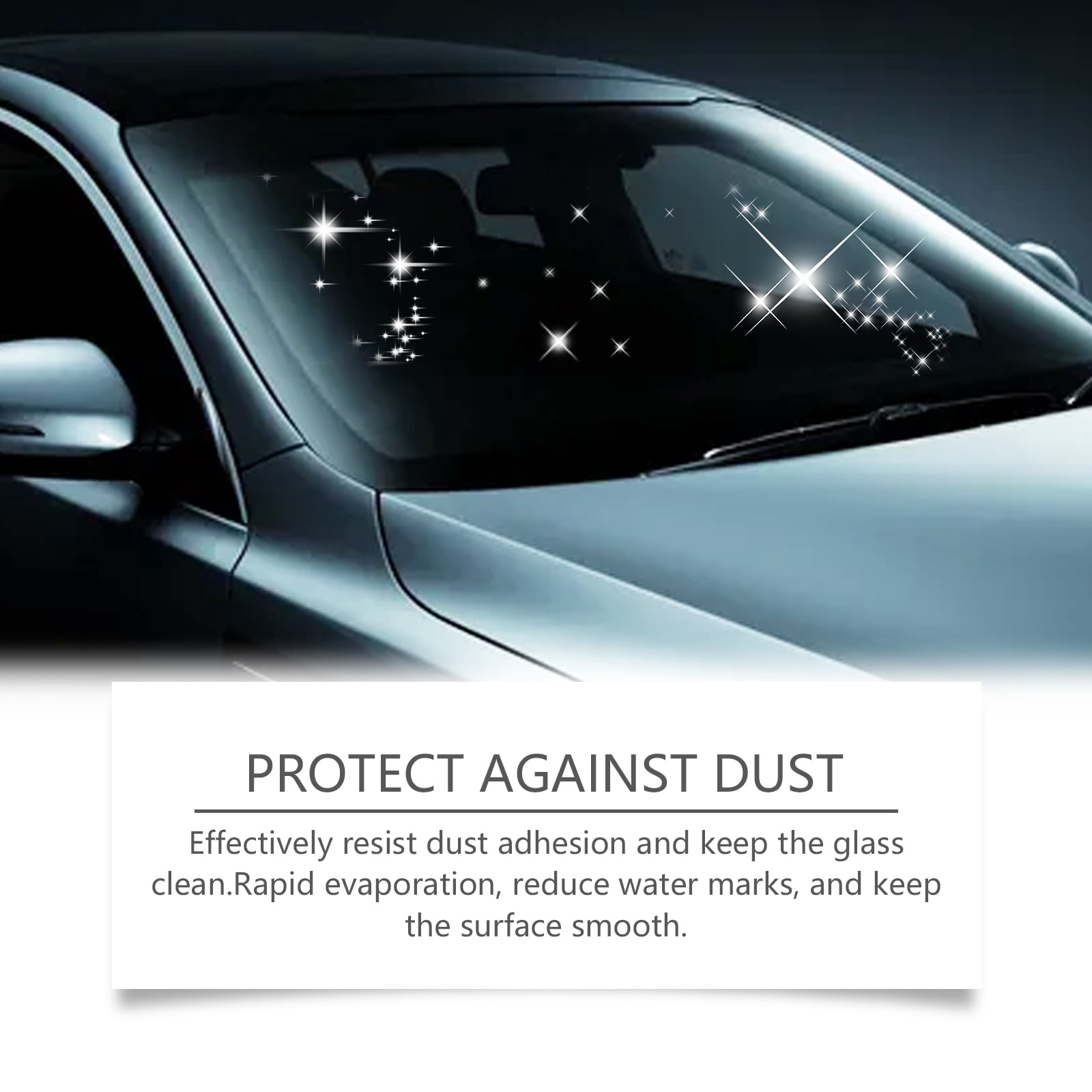 Alvantor Car Cleaning Brush Oil Film Remover for Windshield Clarity, 4 fl.oz