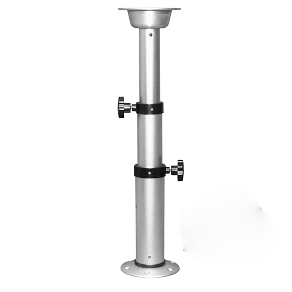 3 Section Adjustable Table Leg,Aluminum Alloy Table Base,Manual Adjustment,Adjustment Range16.8-29.5 Inch,Suitable for RV, Campervan, Boat, and Yacht