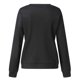 thumbnail image 4 of Gibobby Camisas Para Mujer Elegantes Top informal de manga larga a con cuello redondo y estampado pequeño y juguetón para mujer（Negro， XL), 4 of 5