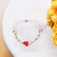 thumbnail image 4 of BemeyourBBs Valentine's day Bracelet for Women Love Heart Valentine's day Beaded Bracelets Bulk Cute Pink Red Stackable Stretch Bracelets for Valentines Day Accessories Jewelry Gifts, 4 of 8