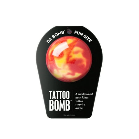 Da Bomb Bath Fizzers Tattoo Bath Bomb, 3.5oz