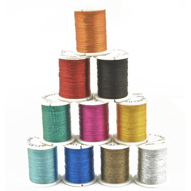 10 colores x 20 m metálico cuerda cuerda manualidades envoltura joyería fabricación 0. BLESIY Cordón de joyería