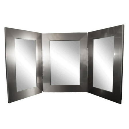 Brandtworks Makeup Vanity Tri Fold Bathroom Mirror Com