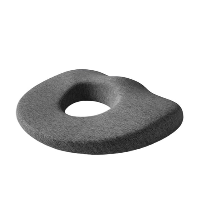 Ergonomic Donut Pillow for Tailbone Memory Foam Orthopedic Cushion for Sitting and Sleeping Support