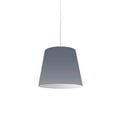 thumbnail image 5 of Dainolite 1LT Oversized Drum Pendant Small Gry Shade, 5 of 5