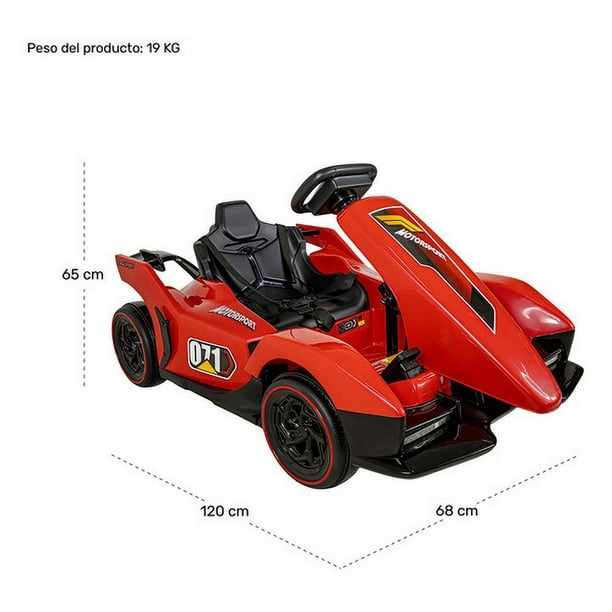 Rojo Clearance Montable Prinsel Push Car Adventure Rojo Push Car