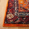 thumbnail image 3 of SAFAVIEH Vintage Hamadan Leone Oriental Area Rug, Orange/Black, 2'7" x 5', 3 of 8