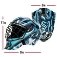 thumbnail image 3 of Franklin Sports GFM 1500 NHL Kraken Goalie Face Mask, 3 of 3