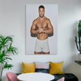 thumbnail image 6 of Nick Bosa Posters Gifts Canvas Painting Poster Wall Art Decorative Picture Prints Modern Decor 24x36inch(60x90cm), 6 of 6
